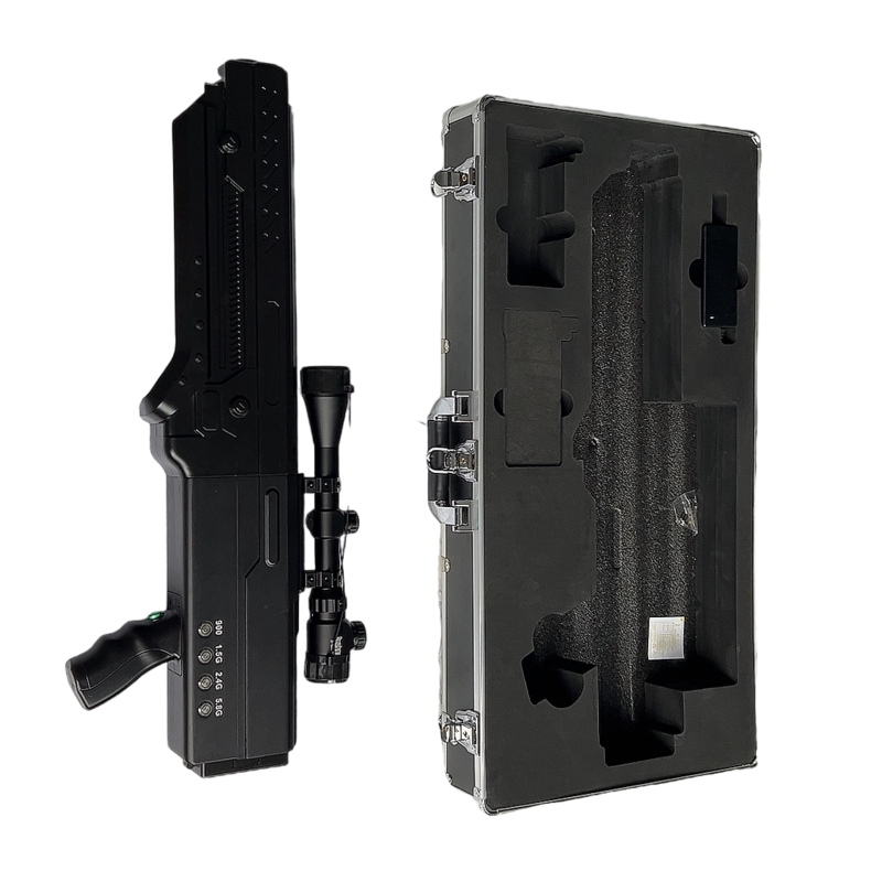  丹巴手持便携式枪型低空防御反制四通道A型