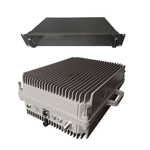  丹巴TETRA800数字警用集群数字光纤直放站远近端机